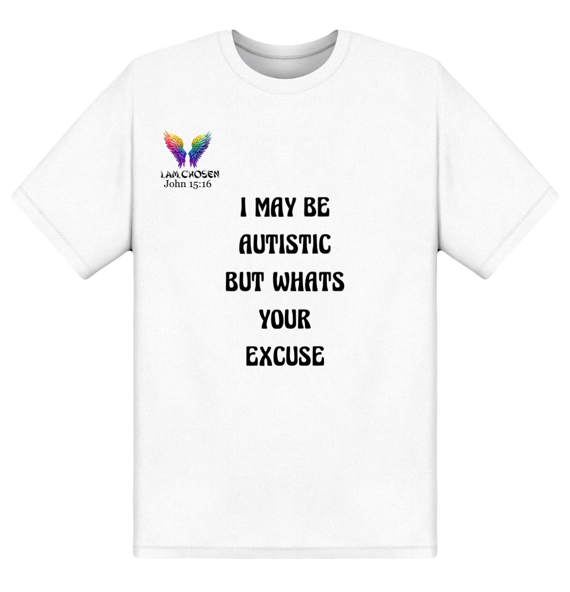 Autism Awareness Cotton Crew Neck Short Sleeve T-Shirt