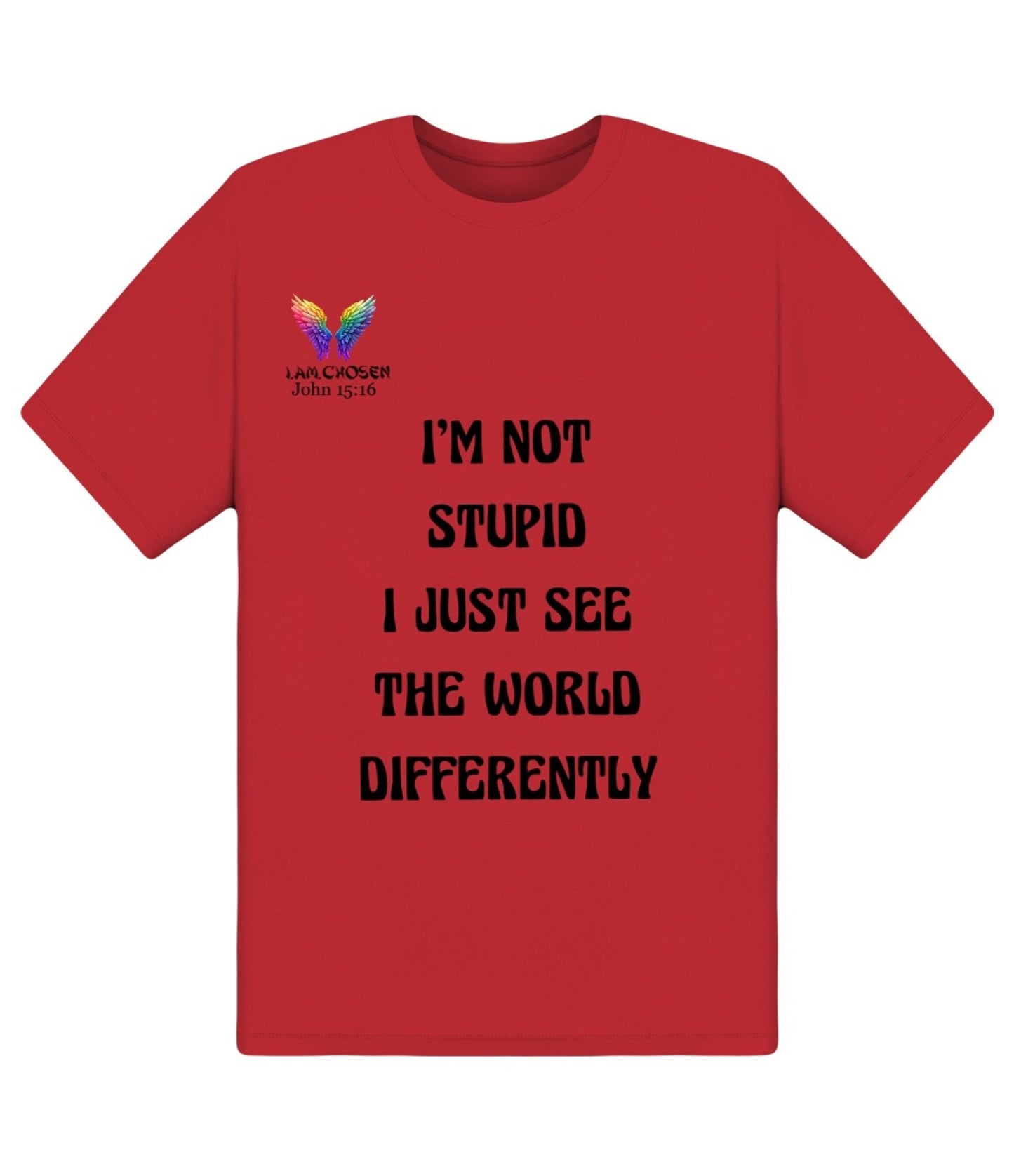 Autism Awareness Cotton Crew Neck Short Sleeve T-Shirt