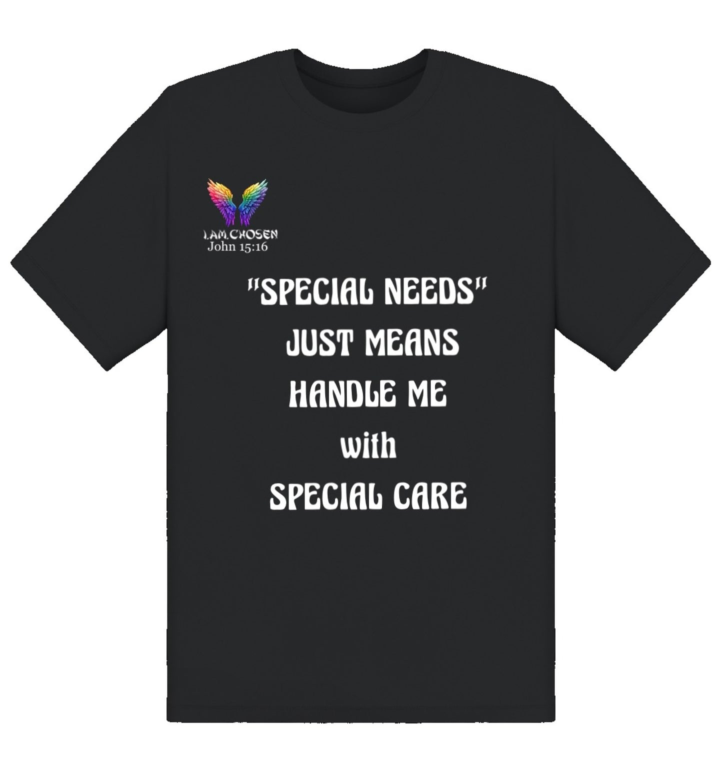 Autism Awareness Cotton Crew Neck Short Sleeve T-Shirt