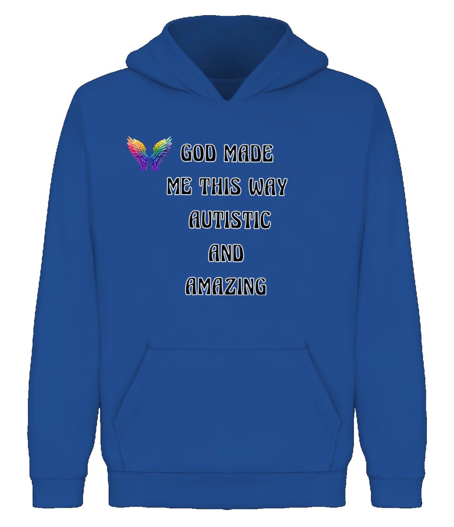 Autism Awareness Warm Cotton Winter Hoodie