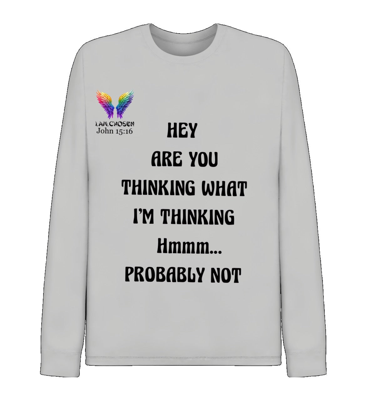 Autism Awareness Cotton Crew Neck Long Sleeve T-Shirt