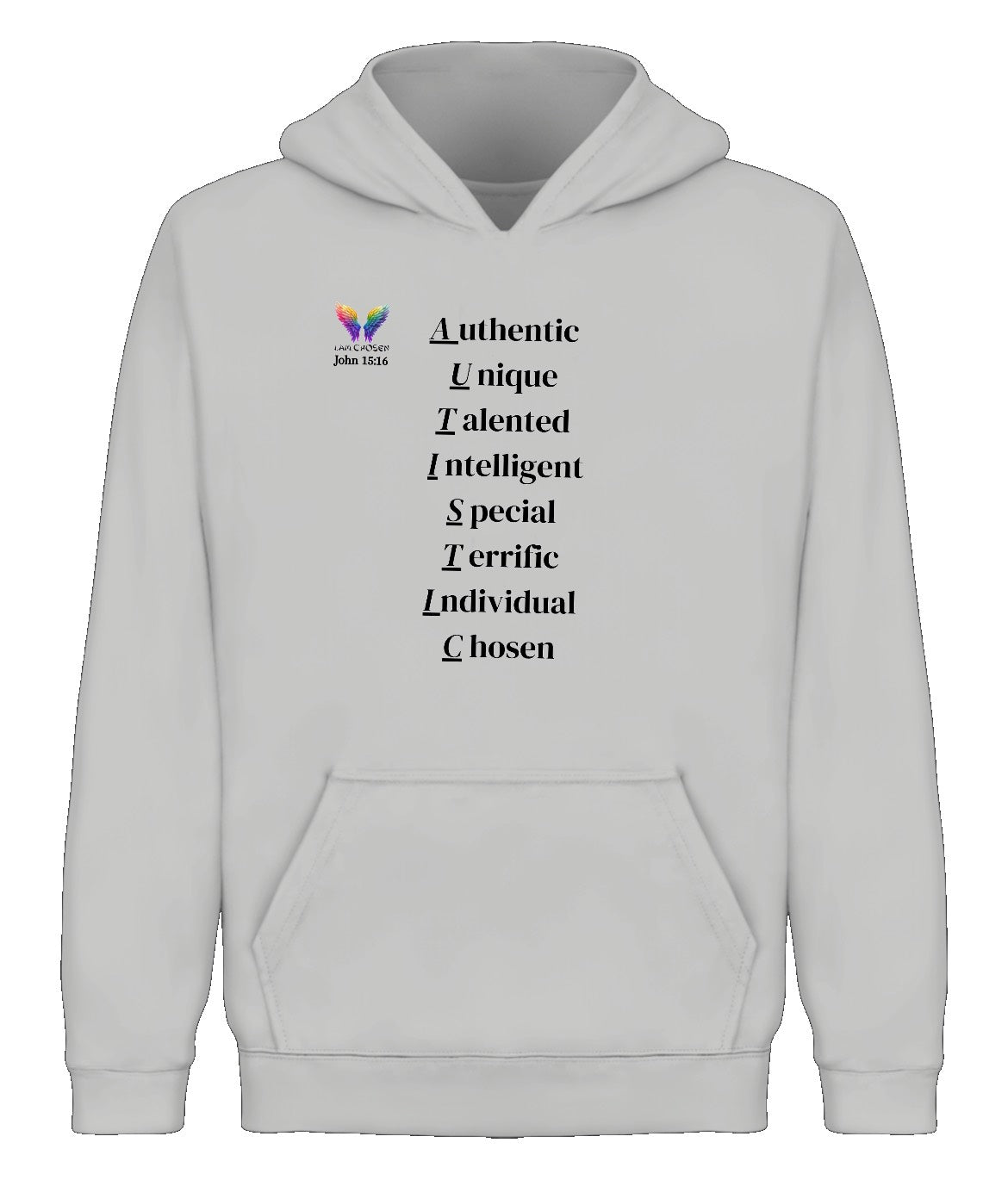 Autism Awareness Warm Cotton Winter Hoodie