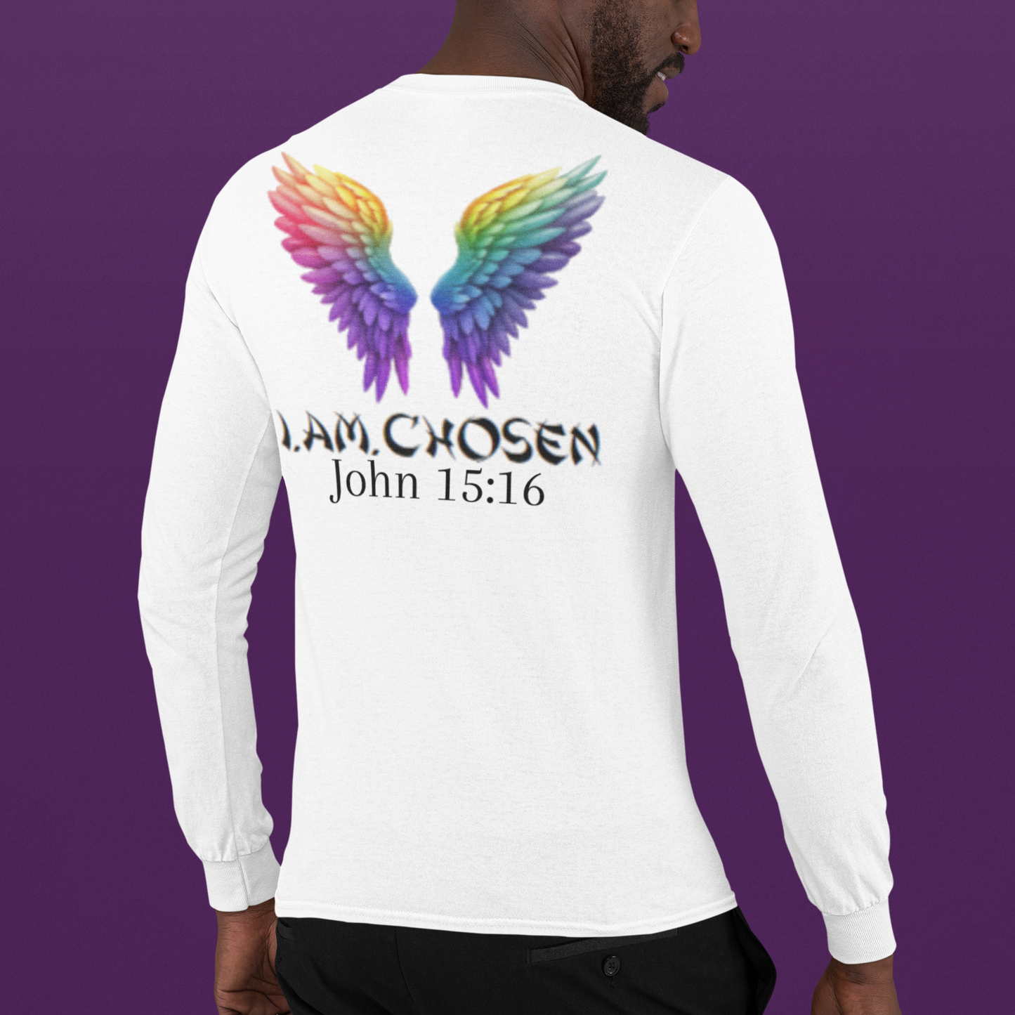 Autism Awareness Cotton Crew Neck Long Sleeve T-Shirt