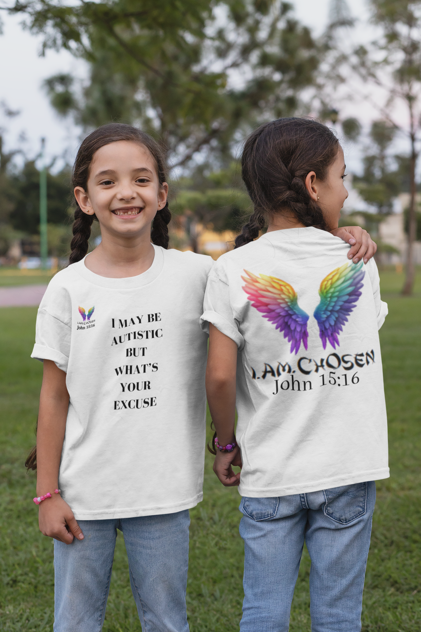 Autism Awareness Cotton Crew Neck Short Sleeve T-Shirt