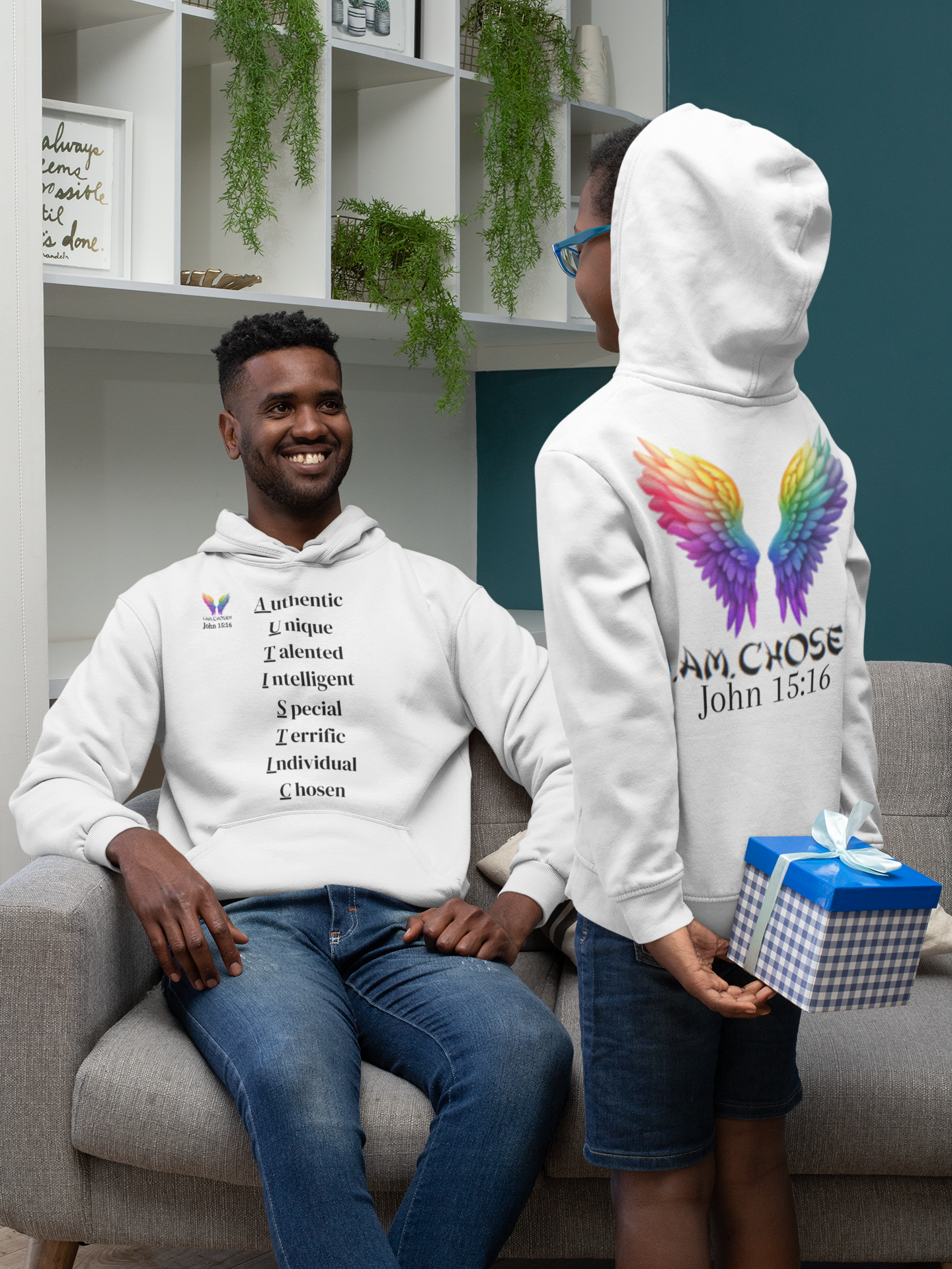 Autism Awareness Warm Cotton Winter Hoodie